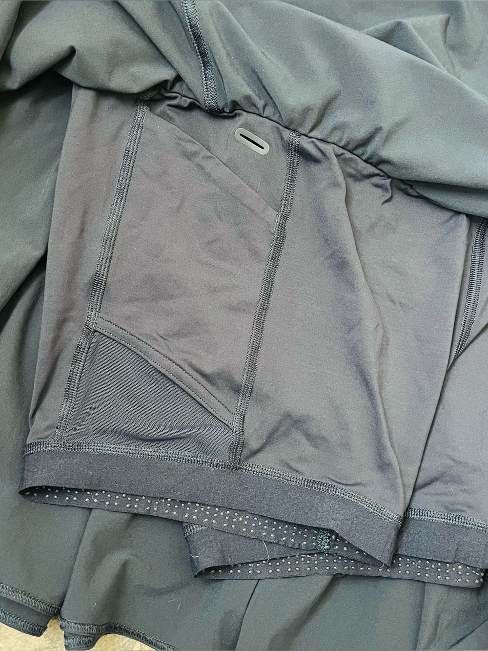 Lululemon Navy Rival High Rise Skirt - Picture 9 of 9